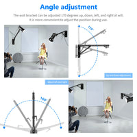 Neewer 130cm Wall Mounting Triangle Boom Arm