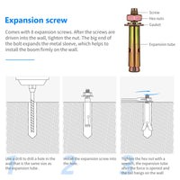 Neewer 130cm Wall Mounting Triangle Boom Arm