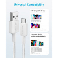 Anker 322 Braided Charging Cable 6ft  Fast Charging Cord