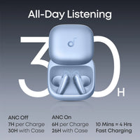 Soundcore Liberty Buds Semi-In-Ear Adaptive ANC Wireless Earbuds