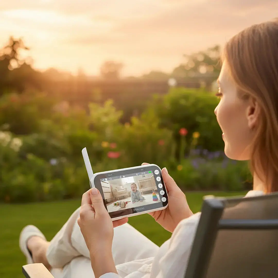 Porodo Lifestyle LUMI Baby Smart Monitor Camera and Display Screen
