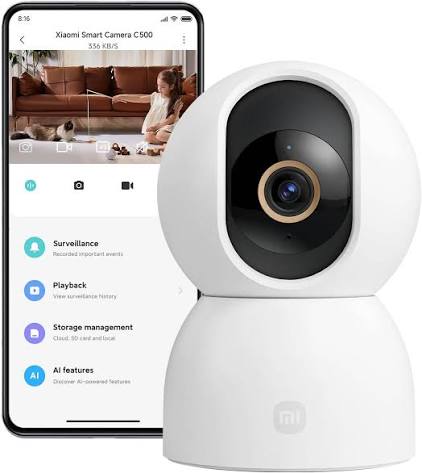 Xiaomi Smart Camera C500 3.5K 360° Security Camera