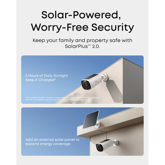 eufyCam E40 Official 2-Cam Smart Outdoor Security Kit with HomeBase S380