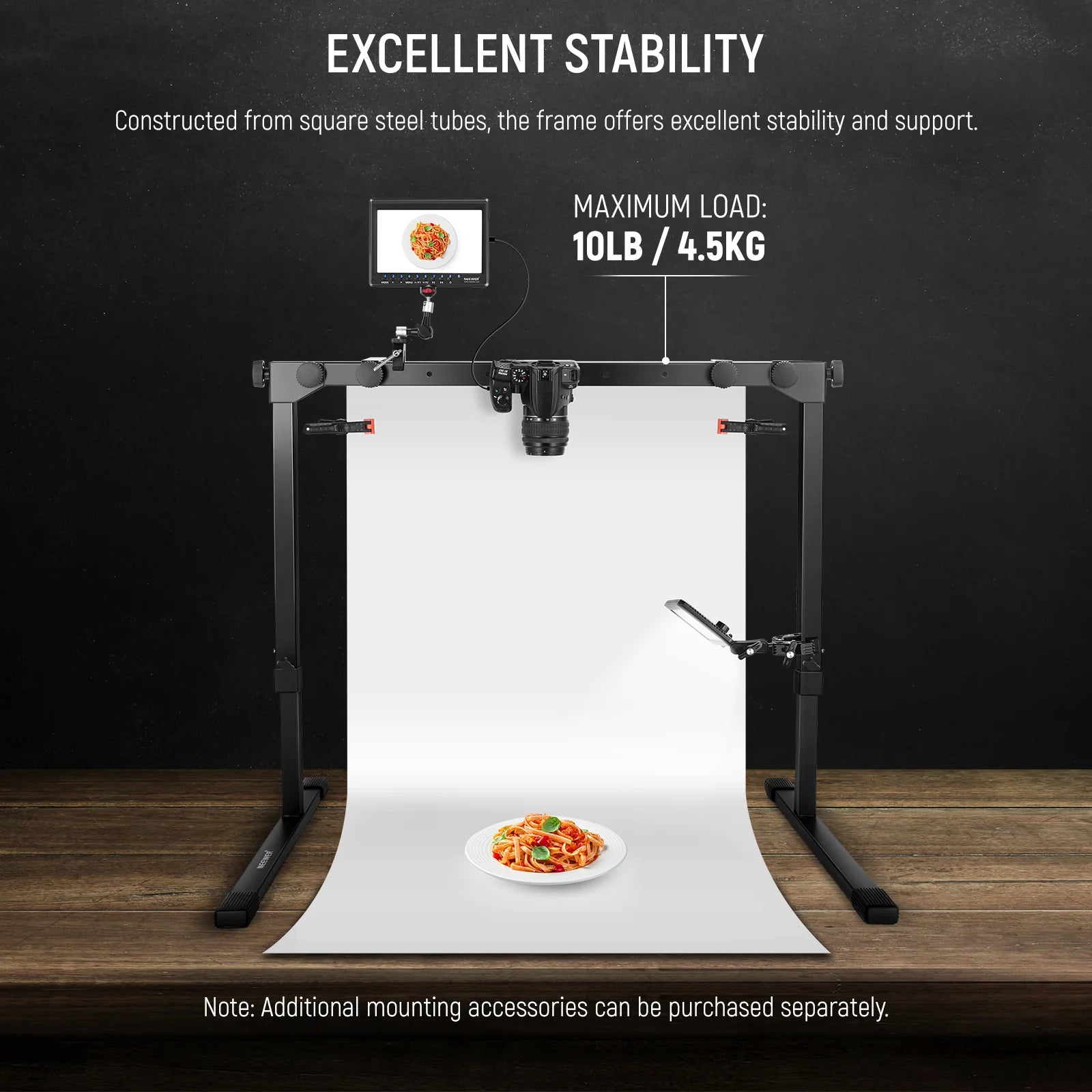 Neewer ST200 Overhead Table Top Mount Stand