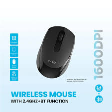 Pawa PW-PMW2T531-BK Dual-Mode Wireless Mouse
