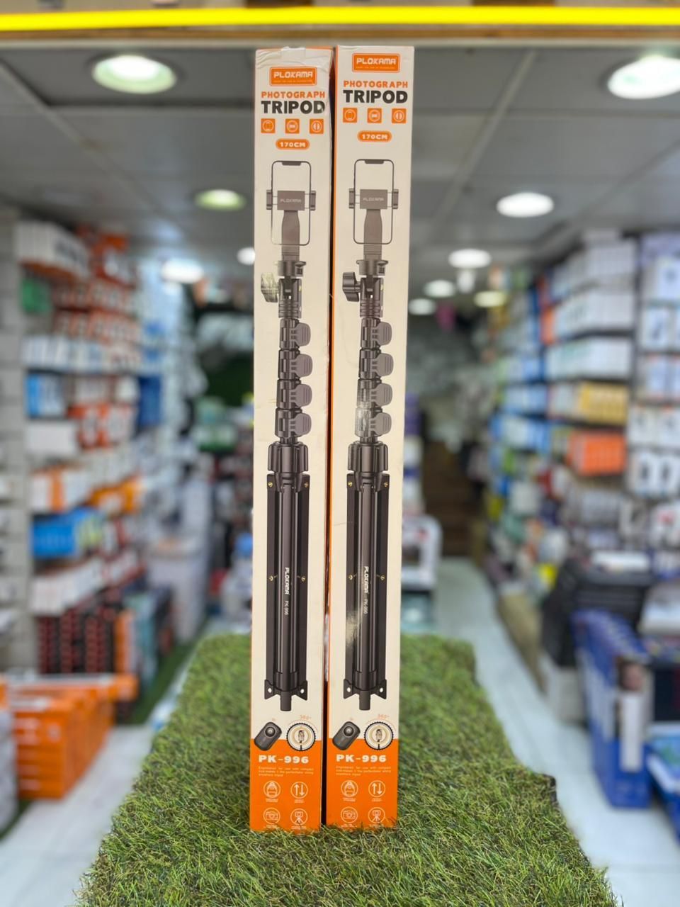 PLOKAMA PK-996 170cm Tripod with Bluetooth Remote