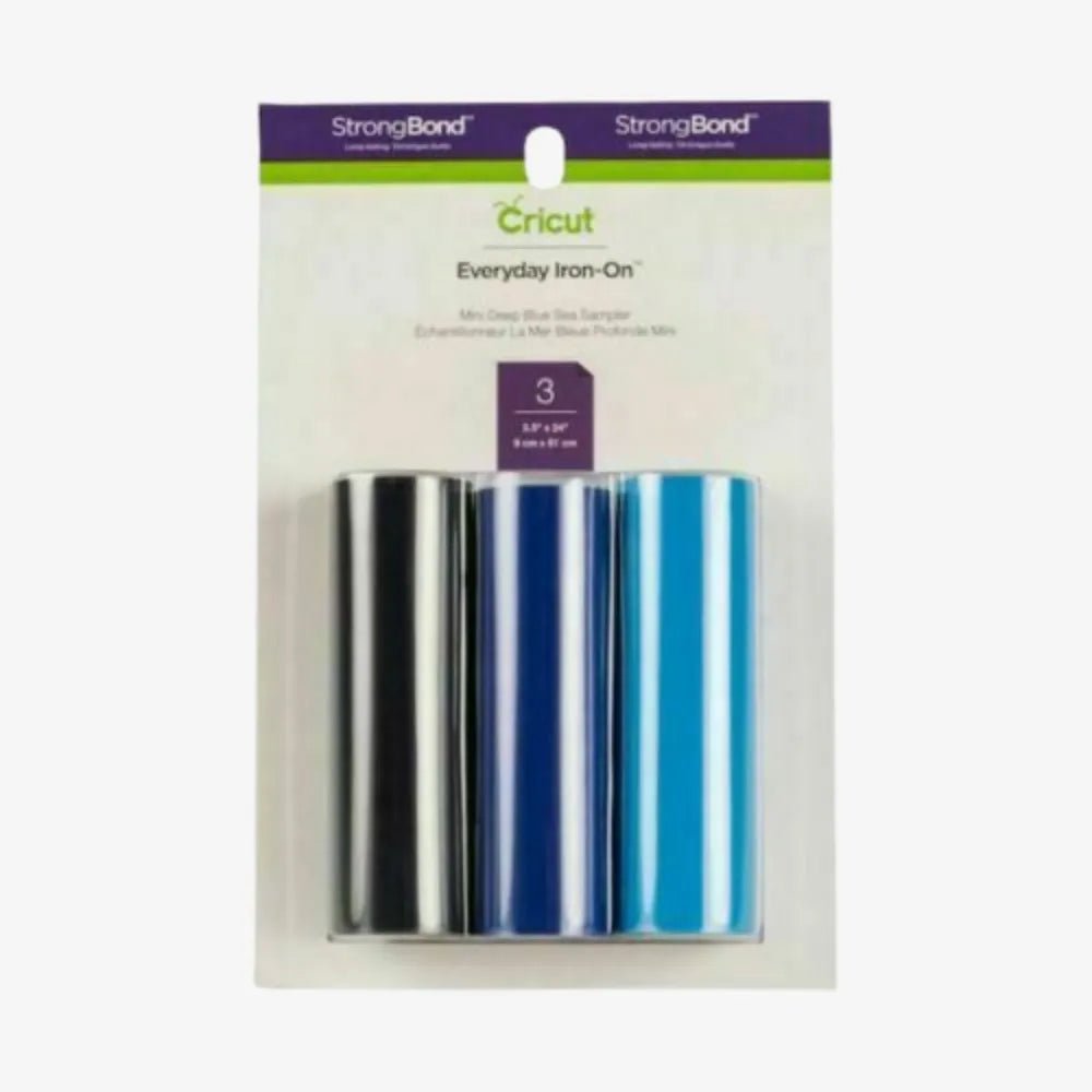 Cricut Everyday Iron - On Vinyl – Deep Blue Sea Sampler - Techty
