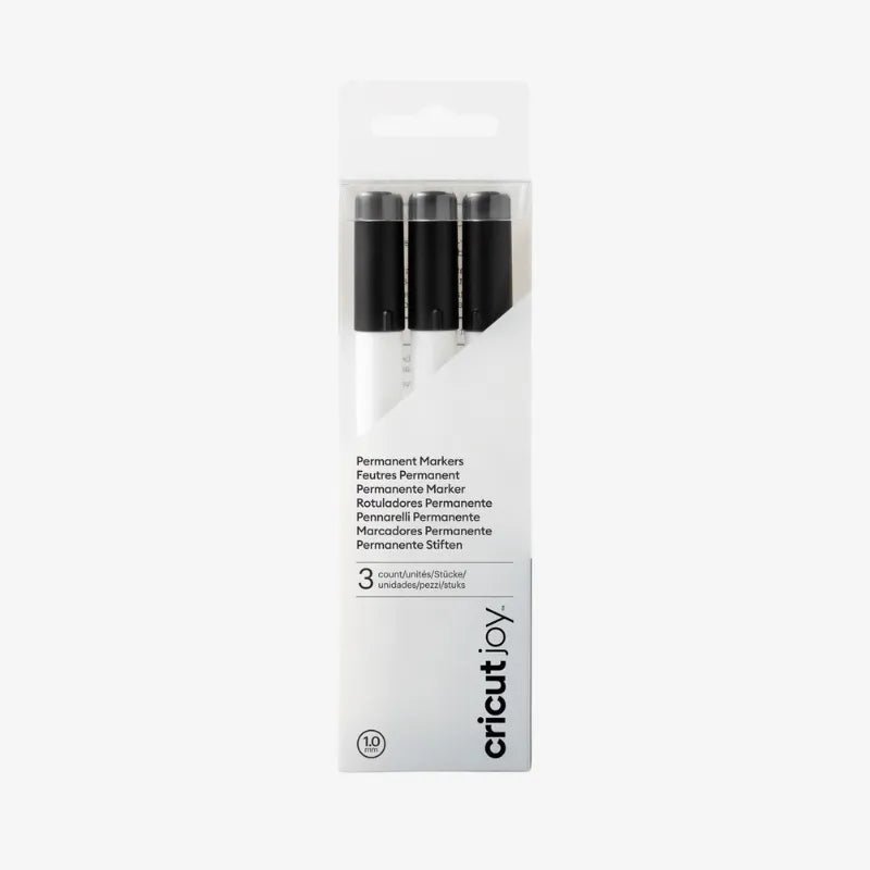 Cricut Joy™ Permanent Markers 1.0 – Black (3 ct) - Techty