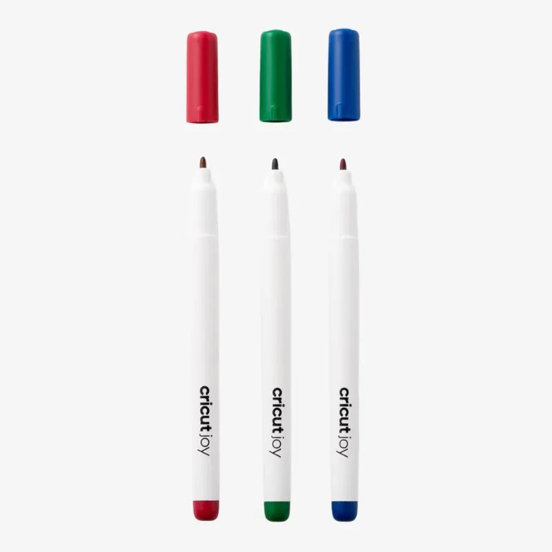 Cricut Joy™ Permanent Metallic Markers 1.0 mm – Red/Green/Blue (3 ct) - Techty