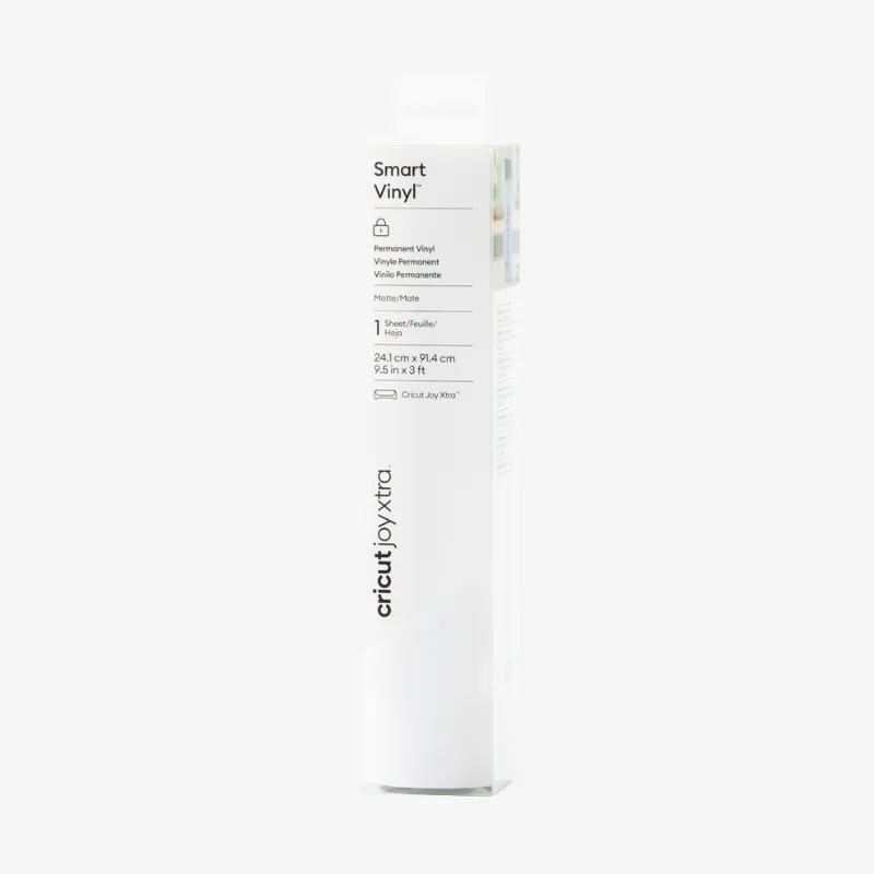 Cricut Joy Xtra™ Smart Vinyl™ – Permanent (3 ft) Black, White - Techty