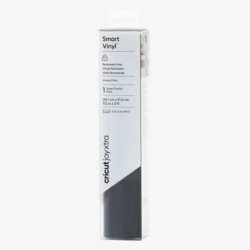 Cricut Joy Xtra™ Smart Vinyl™ – Permanent (3 ft) Black, White - Techty