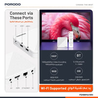 Porodo Echobox 4K Ultra HD Android TV Box