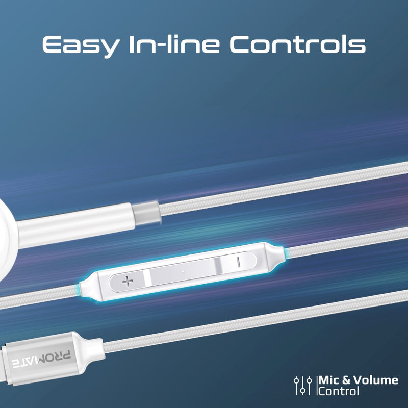 Promate MonoPod-LT MFi Lightning Mono Earphone
