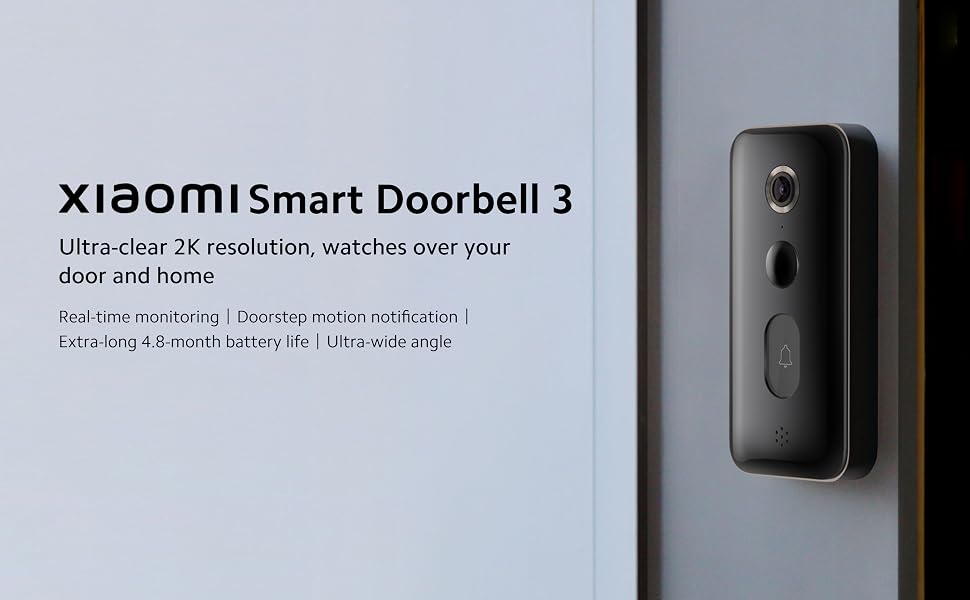 Xiaomi Smart Doorbell 3 Ultra HD Video Intercom