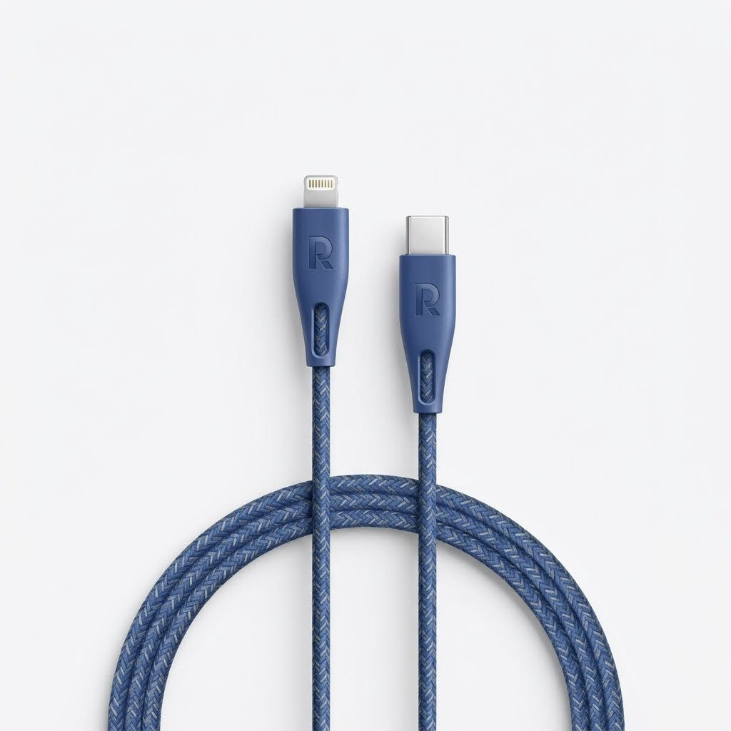 RAVPower USB-C to Lightning Charging Cable – 1m, 1.2m & 2m