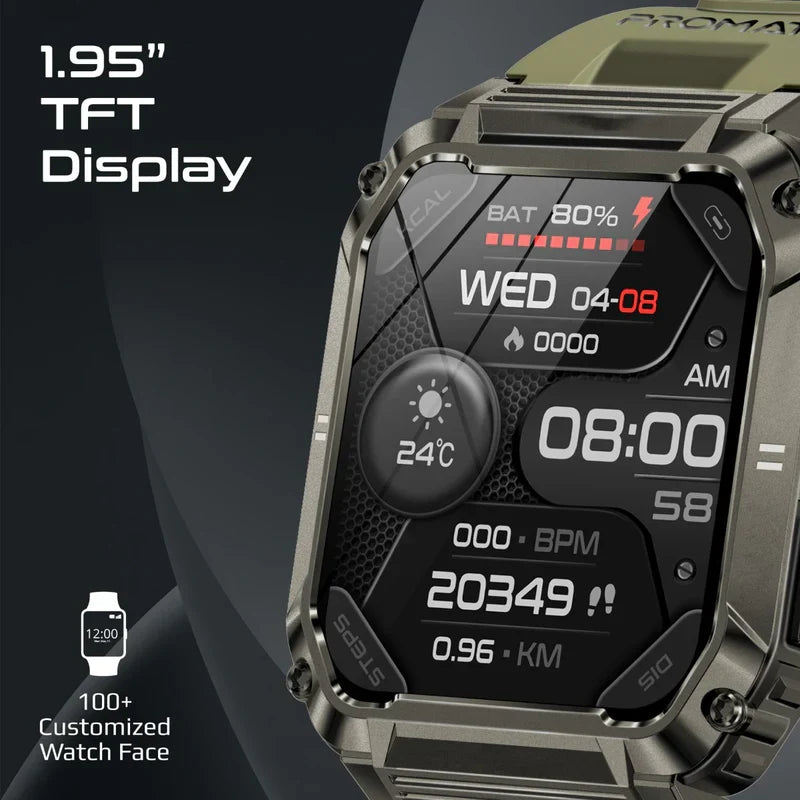 Promate xWatch-S19 Tough-Built Fitness Tracker Smartwatch