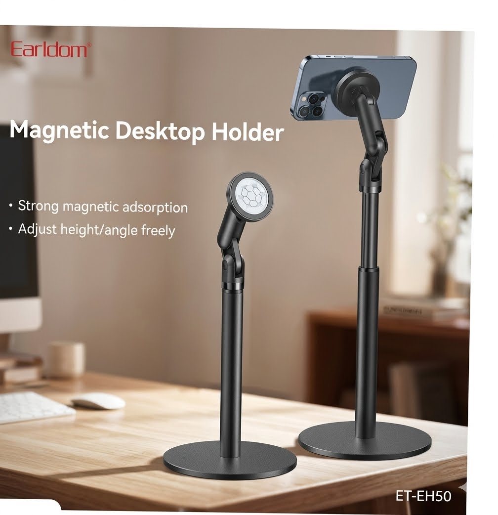 Earldom ET-EH50 Adjustable Magnetic Desktop Holder