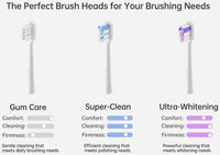 Laifen Wave Brush Heads - 3-Pack