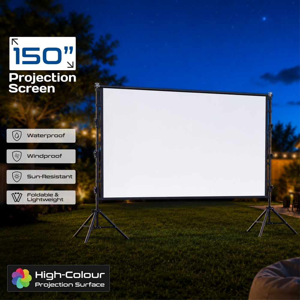 Promate ProScreen 150 inch Projection Screen