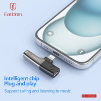 Earldom ET-OT107L 2-In-1 USB-C And 8-Pin Adapter
