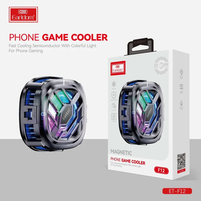 Earldom F12 RGB Gaming Smartphone Cooling Fan