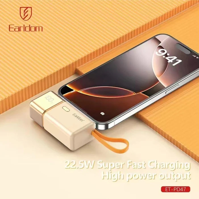 Earldom PD47 2-in-1 Mini Power Bank 5000mAh