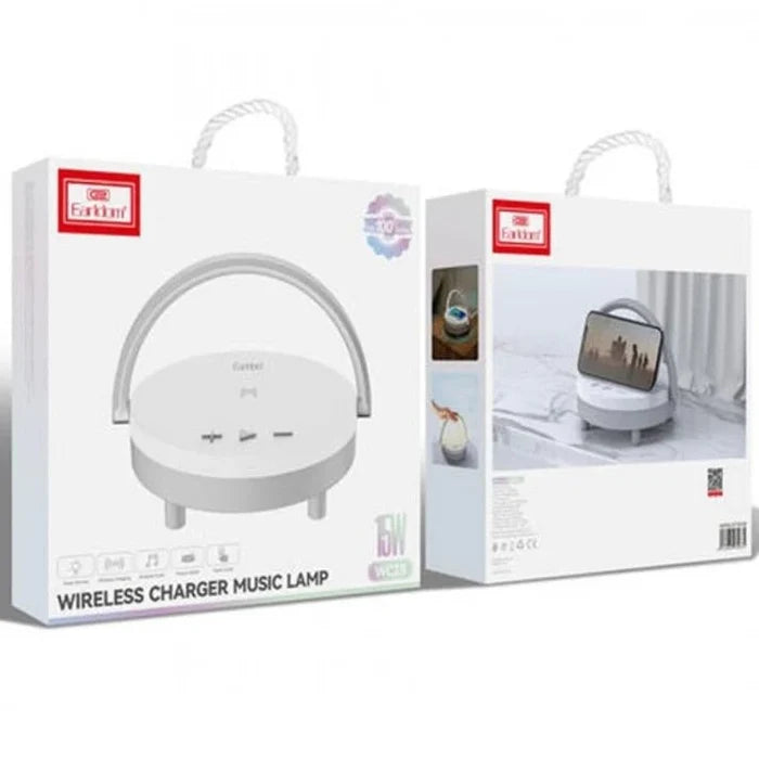 Earldom WC28 15W Wireless Charging Music Lamp Bluetooth 5.0