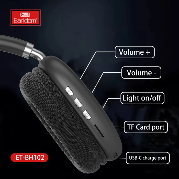 Earldom BH102 Wireless Stereo Headphones