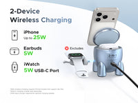 Ugreen W713 25W 2 in 1 Magnetic Wireless Charger