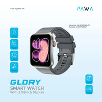Pawa Glory Smart Watch with 2.09 inch Display