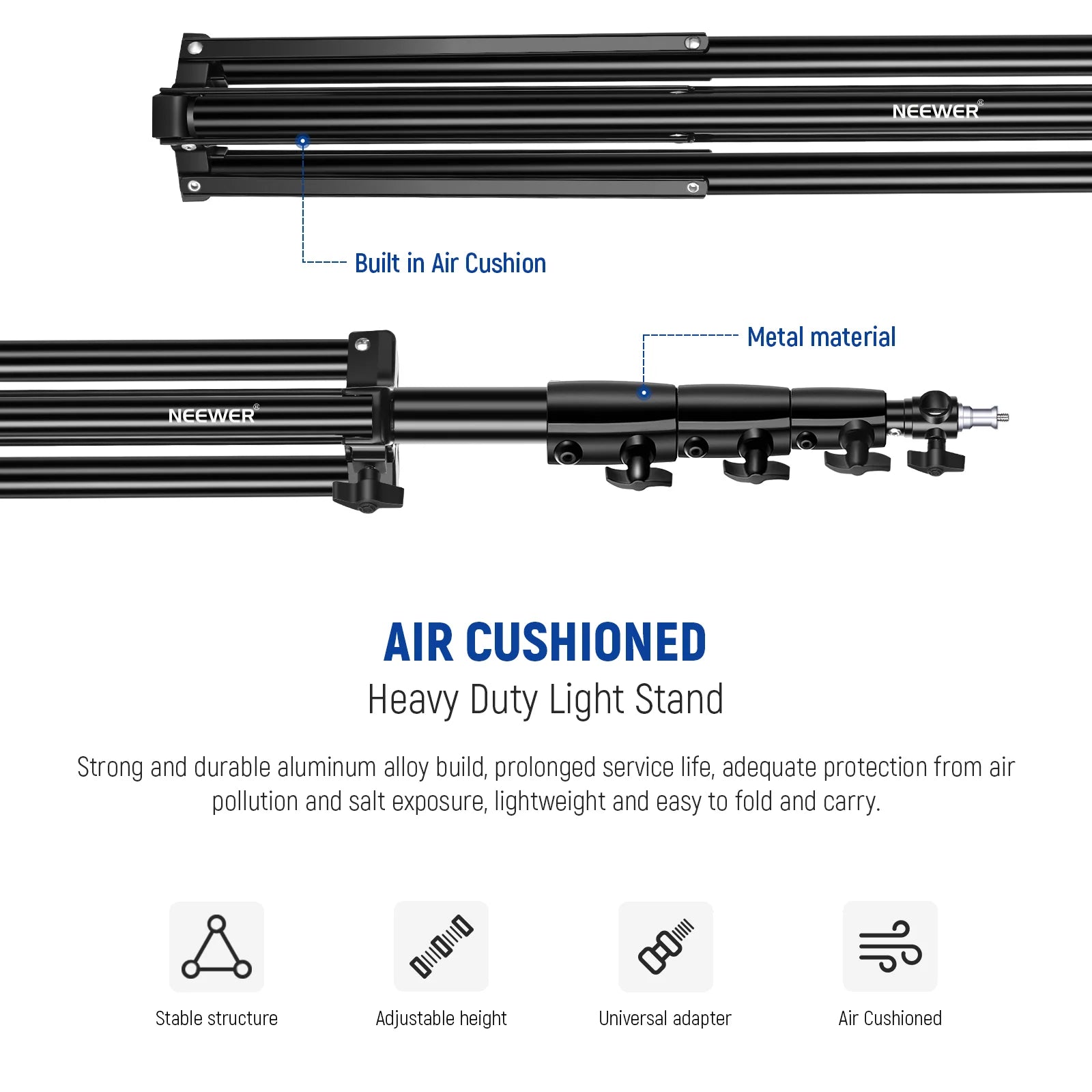 Neewer ST-400AC Air Cushioned Light Stand