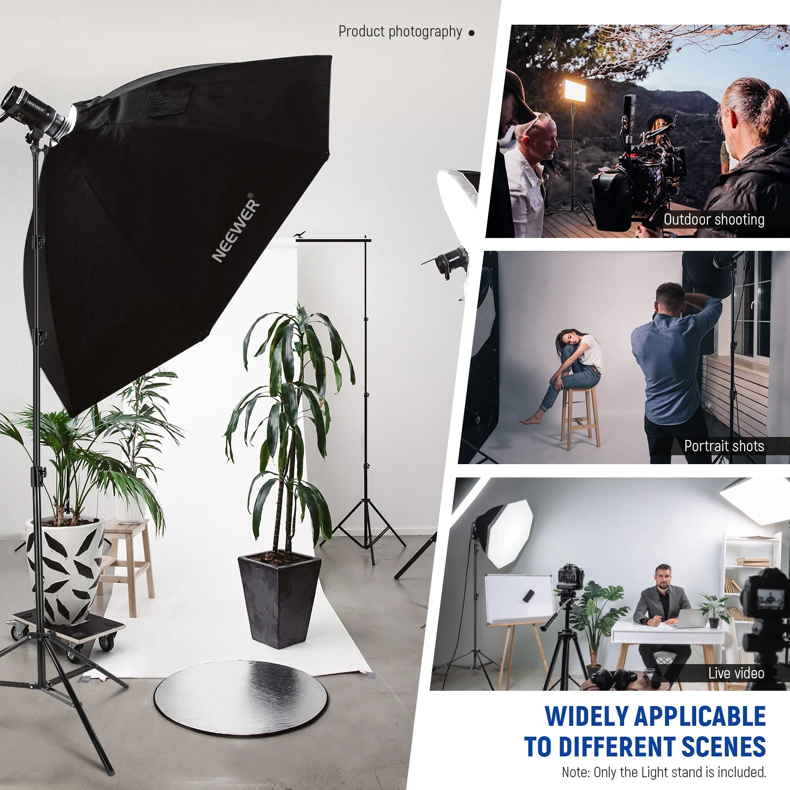 Neewer ST-400AC Air Cushioned Light Stand