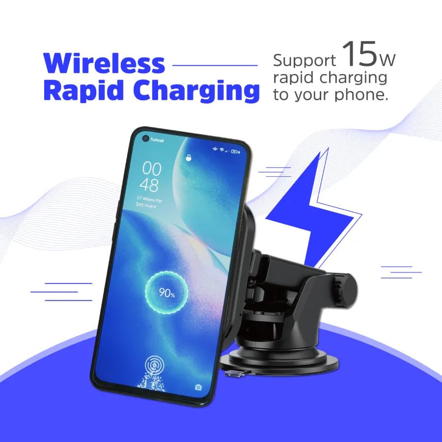 Energizer 15W Magnetic Wireless Car Charger for Phones - Techty