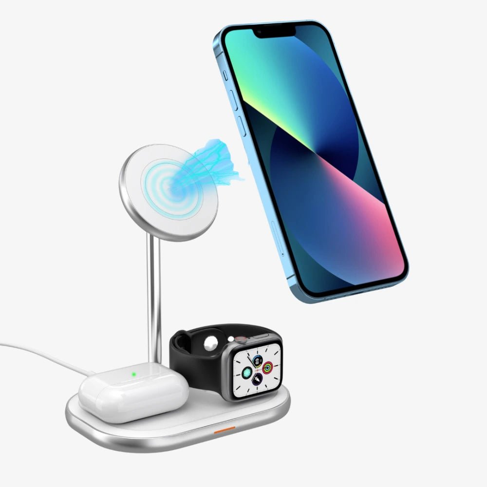 Energizer 15W MagSafe 3 - in - 1 Wireless Charging Dock - Techty