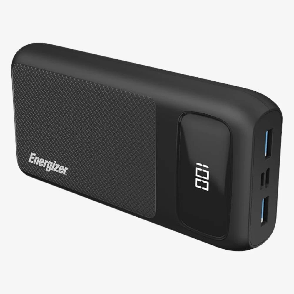 Energizer 20,000mAh 20W Power Bank with LCD Indicator - Techty
