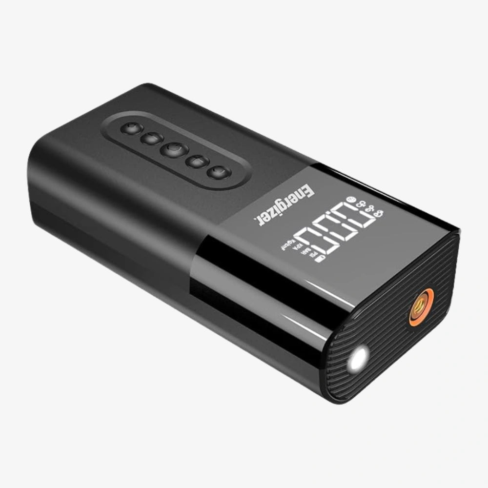 Energizer Portable Air Compressor 150 PSI with Power Bank - Techty