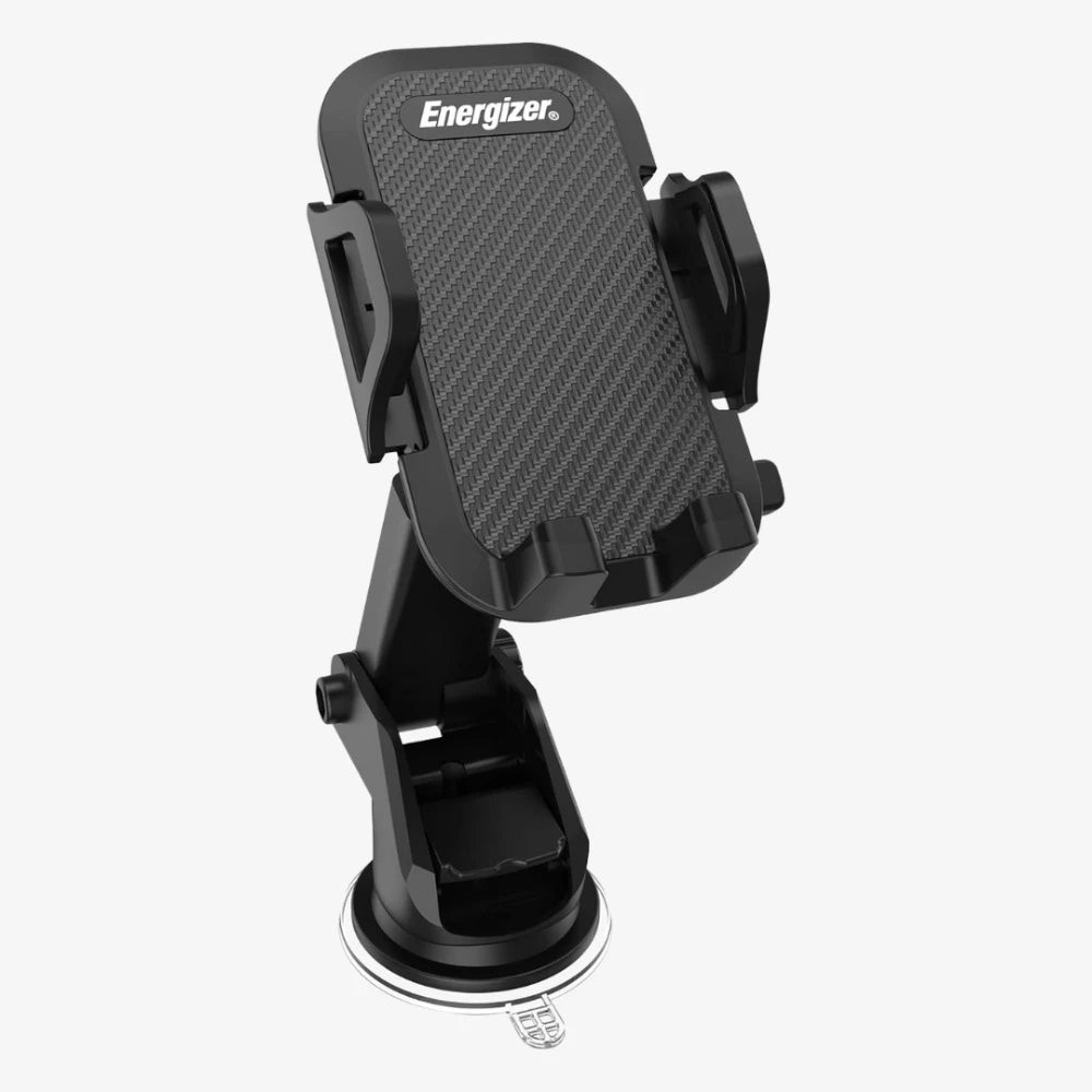 Energizer Universal Car Phone Holder Suction Mount 360° Tilt - Techty