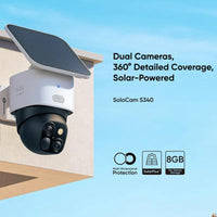 Eufy SoloCam S340 Outdoor Camera with Solar Panel