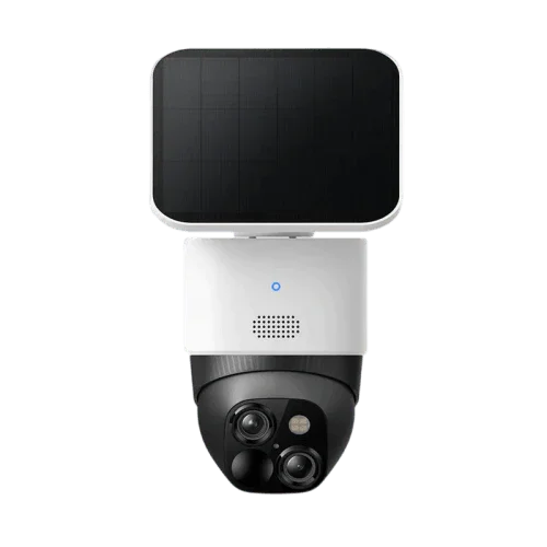 Eufy SoloCam S340 Outdoor Camera with Solar Panel- Black+White
