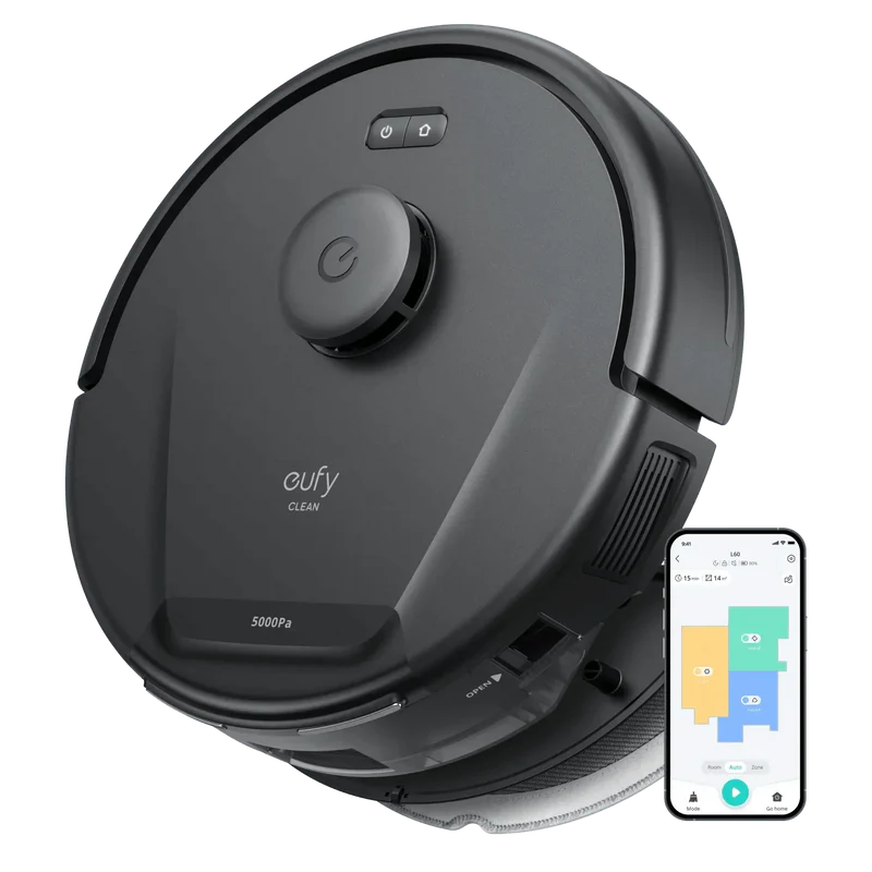 Eufy Robot Vacuum L60 Hybrid- Black