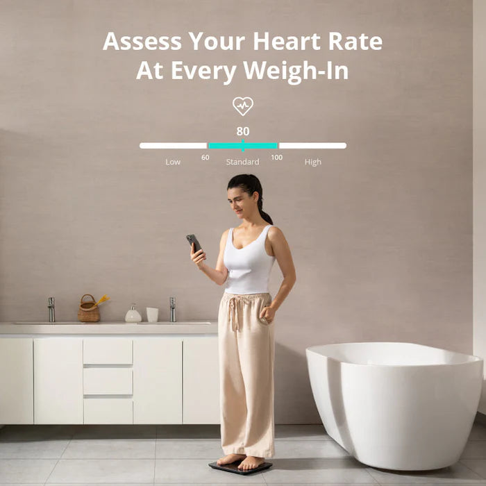 Eufy Smart Scale P2 Pro- Black, White