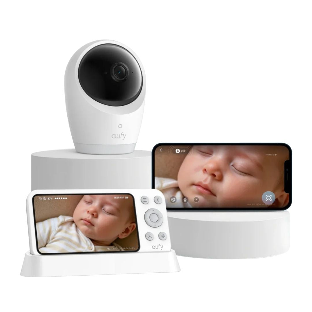 eufy E21 5" Smart Video Baby Monitor with 4K Pan-Tilt Camera