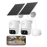 EufyCam C37 2-Cam Kit 2K Solar Security Camera