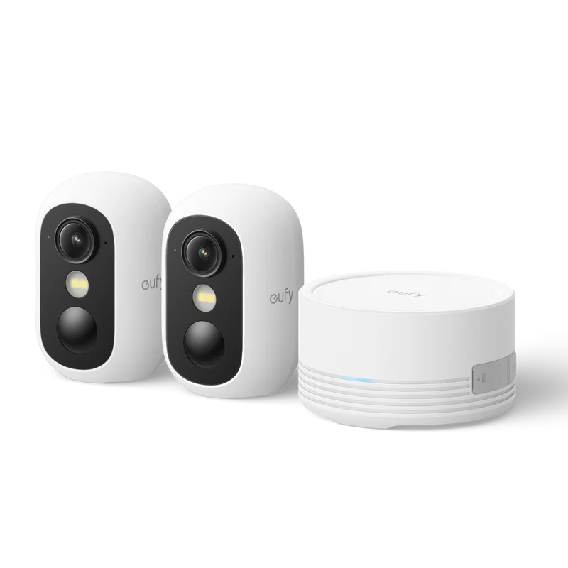 Eufy Cam C35 2-Cam Kit with Hbmini- White