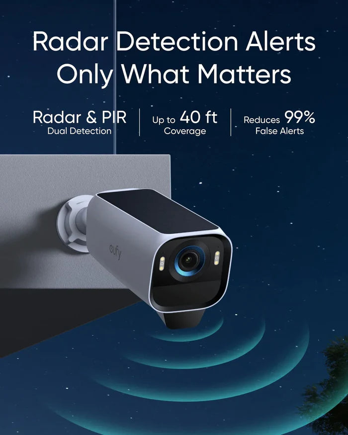 Eufy Cam S3 Pro 2-Cam Kit- White + Black