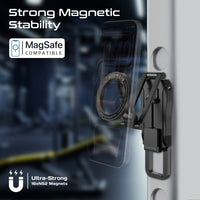 Promate Axon-Pro Multi-Functional Magnetic Smartphone Mount & Stand