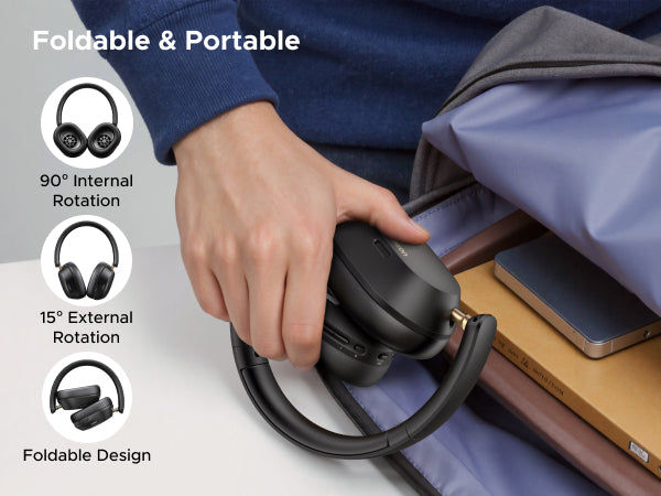 UGREEN HP202 HiTune Max5 Hybrid Active Noise-Cancelling Headphones