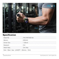 Pawa Vertex Smart Watch Curved Display