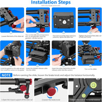 Neewer ER1 80cm App Electronic Video Slider