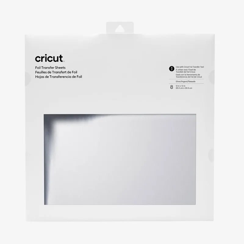 Foil Transfer Sheets, Silver (8 ct) - Techty